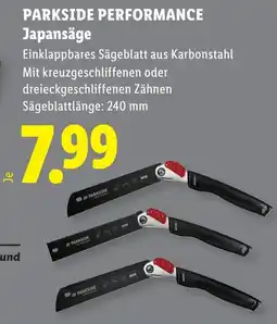 Lidl Parkside performance japansäge Angebot
