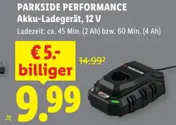 Lidl Parkside performance akku-ladegerät 12 v Angebot