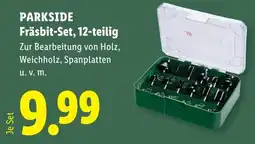 Lidl Parkside fräsbit set Angebot