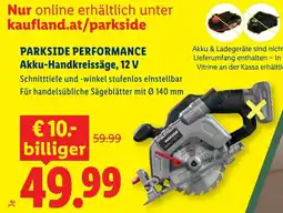 Lidl Parkside performance akku-handkreissäge Angebot
