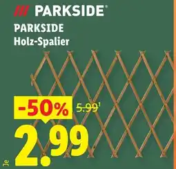 Lidl Parkside holz spalier Angebot