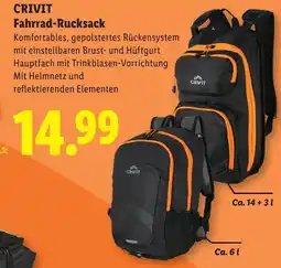 Lidl Crivit fahrrad rucksack Angebot