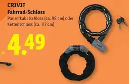 Lidl Crivit fahrrad schloss Angebot
