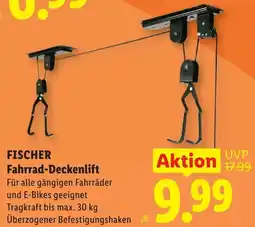 Lidl Fischer fahrrad deckenlift Angebot