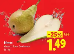 Lidl Birnen Angebot