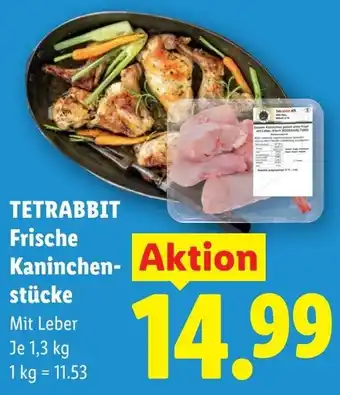 Lidl Tetrabbit frische kaninchenstücke Angebot