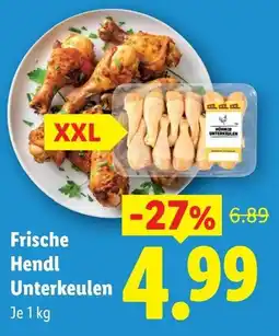Lidl Frische Hendl Unterkeulen Angebot