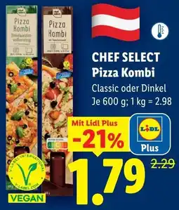 Lidl Chef select Pizza Kombi Angebot