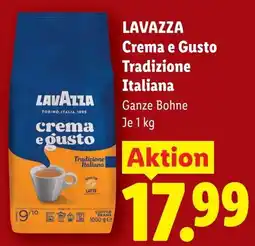 Lidl Lavazza crema e gusto tradizione italiana Angebot