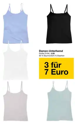 Zeeman Damen Unterhemd Angebot
