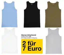 Zeeman Herren Unterhemd Angebot