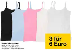 Zeeman Kinder Unterhemd Angebot