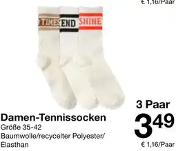 Zeeman Damen Tennissocken Angebot