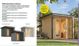 Lagerhaus Weka gartenhaus amberley Angebot