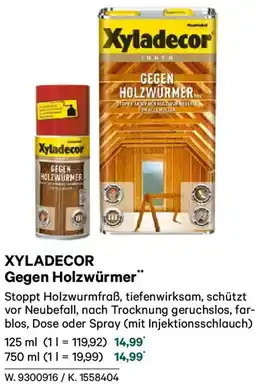 Lagerhaus Xyladecor gegen holzwürmer Angebot