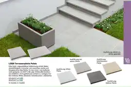 Lagerhaus Leier terrassenplatte palais Angebot