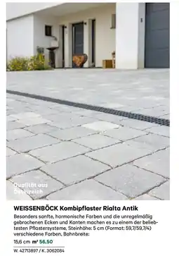 Lagerhaus Weissenböck kombipflaster rialta antik Angebot