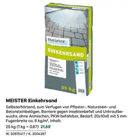 Lagerhaus Meister einkehrsand Angebot