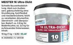 Lagerhaus MEISTER 1K Ultra-Dicht Angebot