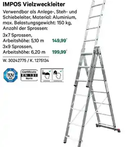 Lagerhaus Impos vielzweckleiter Angebot
