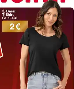 Woolworth Basic T-Shirt Angebot