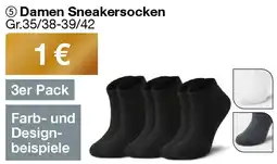 Woolworth Damen Sneakersocken Angebot