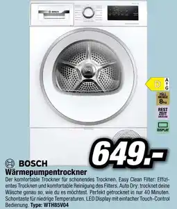Red Zac Bosch wärmepumpentrockner Angebot