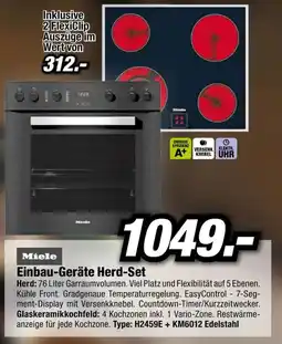 Red Zac Miele Einbau Geräte Herd Set Angebot