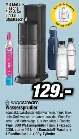 Red Zac sodastream Wassersprudler Angebot