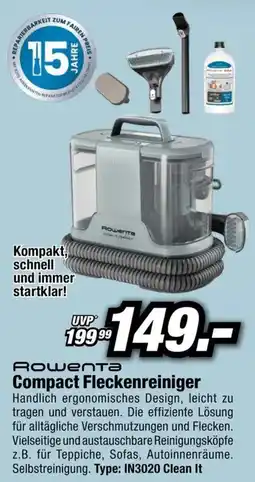 Red Zac Rowenta Compact Fleckenreiniger Angebot