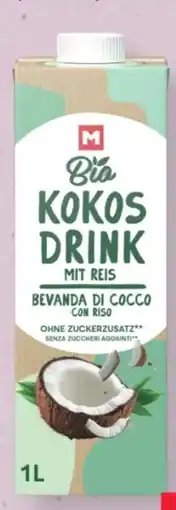 MPreis M Bio Kokos Drink Angebot