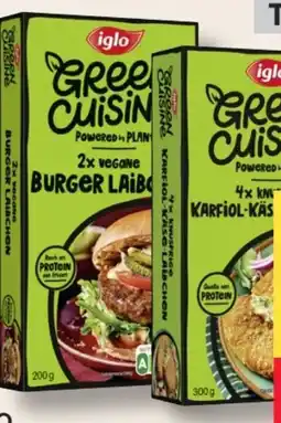 MPreis Iglo Green Cuisine Angebot