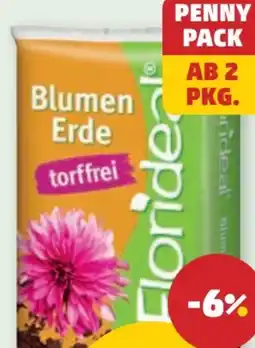PENNY Florideal Blumenerde Angebot
