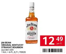 Transgourmet Jim Beam Original Kentucky Straight Bourbon Angebot