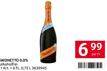 Transgourmet Mionetto 0.0% Angebot