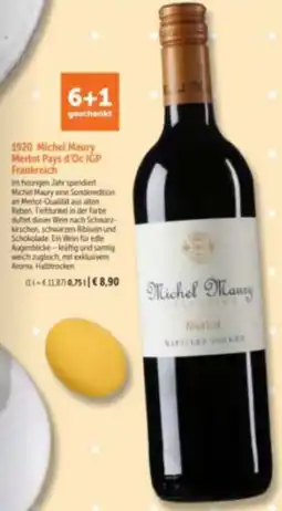 Bofrost Michel Maury Merlot Pays d'Oc IGP Frankreich Angebot