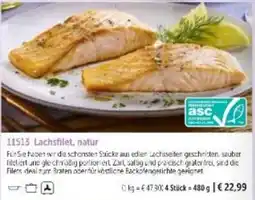 Bofrost Lachsfilet, natur Angebot