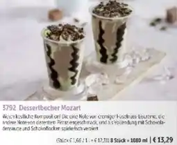 Bofrost Dessertbecher Mozart Angebot
