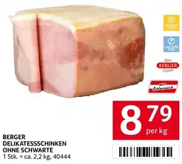 Transgourmet Berger delikatessschinken ohne Angebot
