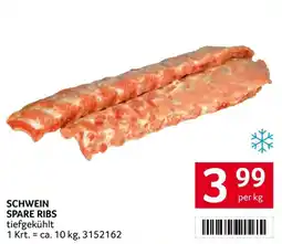 Transgourmet Schwein spare ribs Angebot
