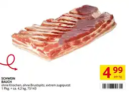 Transgourmet Schwein bauch Angebot