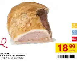 Transgourmet Ablinger sous vide stier tafelspitz Angebot