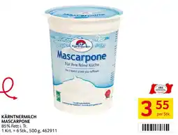 Transgourmet Kärntnermilch mascarpone Angebot