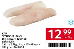Transgourmet Kap seehecht loins ohne haut 120/160 Angebot