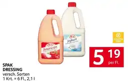 Transgourmet Spak dressing Angebot