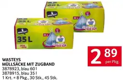 Transgourmet Wasteys müllsäcke mit zugband Angebot