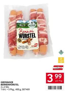 Transgourmet Greisinger bernerwürstel Angebot
