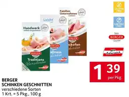 Transgourmet Berger schinken geschnitten Angebot