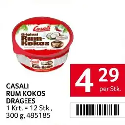 Transgourmet Casali rum kokos dragees Angebot