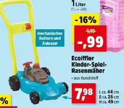 Thomas Philipps Ecoiffier Kinder Spiel Rasenmäher Angebot
